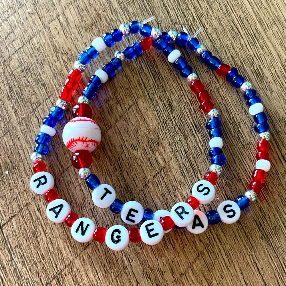 Texas Rangers Bracelets